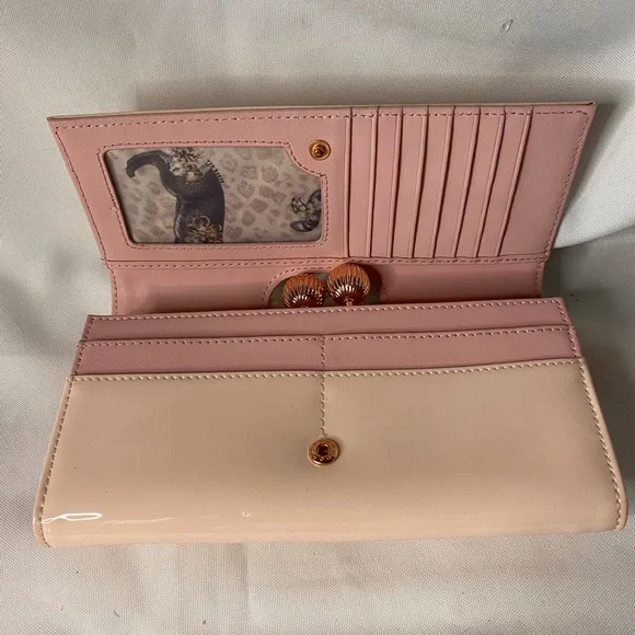 Ted Baker of London blush pink Wallet $35 - Picture 3 of 4